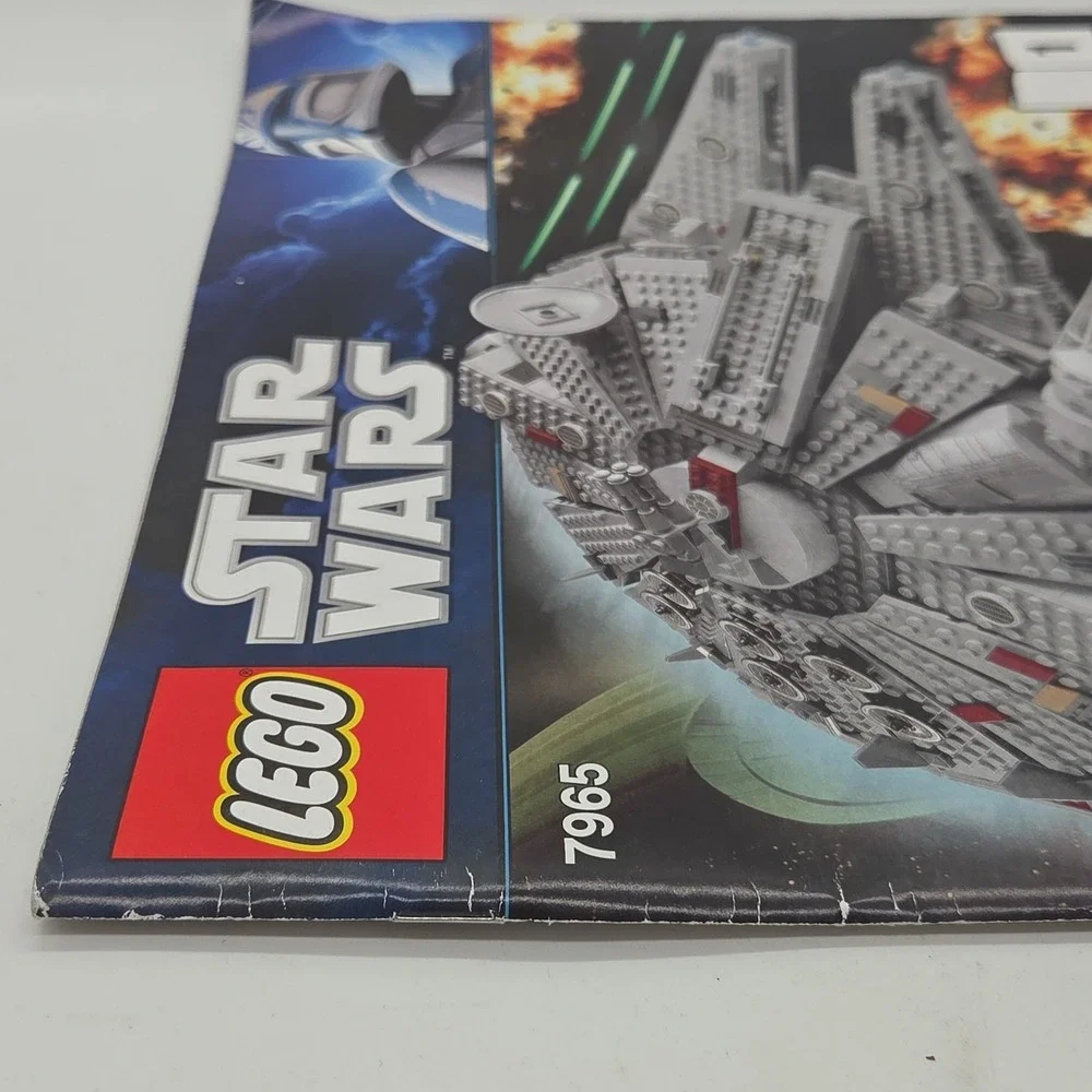 LEGO STAR WARS 7965 MILLENNIUM FALCON 2011 Instruction Manuals Only # 1 & 2 Book